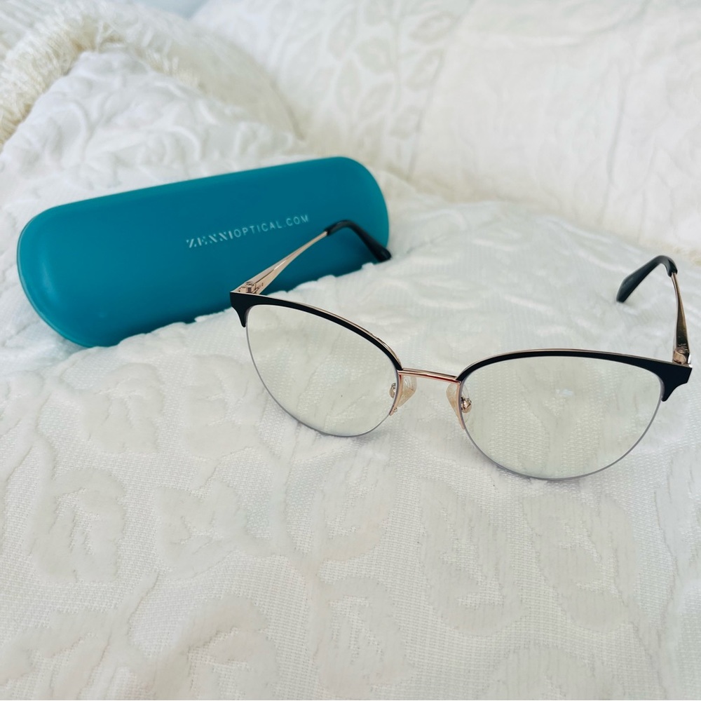 Zenni Half Rim Eye Glasses Frames